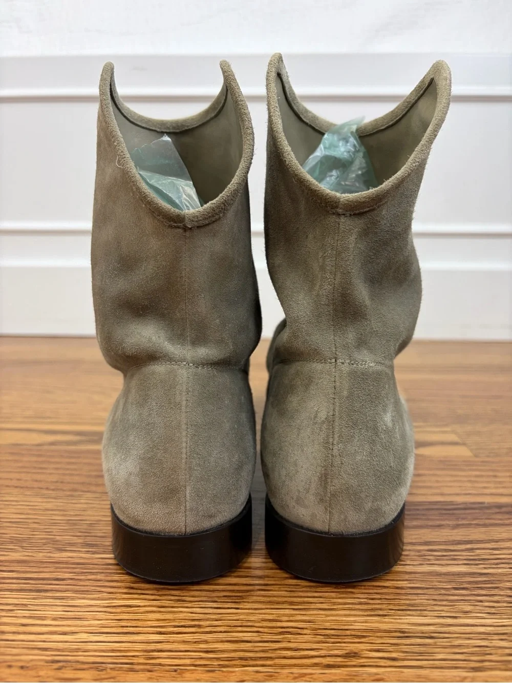 Jimmy Choo Grey Suede Ankle Boots (39)